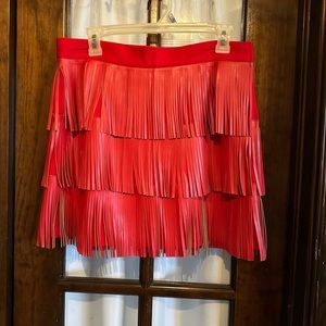 Boutique Pleather Skirt - Size Large